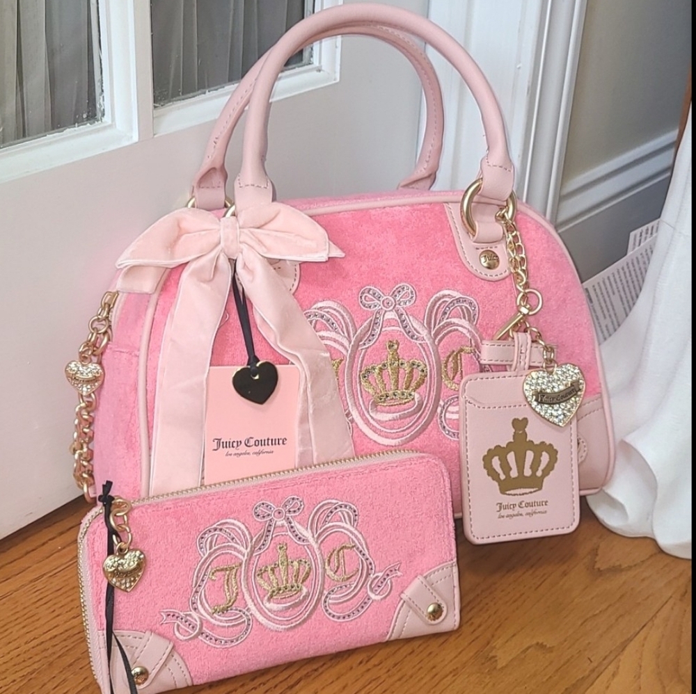 Juicy Couture Bag & Wallet Set 💗 - Picture 2 of 7